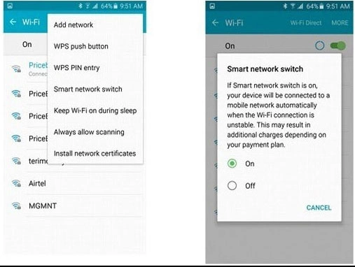 آموزش حل مشکل وصل نشدن گوشی به وای فای